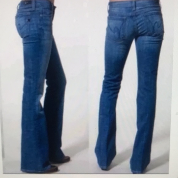 Citizens Of Humanity Denim - Vintage Y2K citizens of Humanity Ingrid #002 Low Waist Flair Jeans Size 29